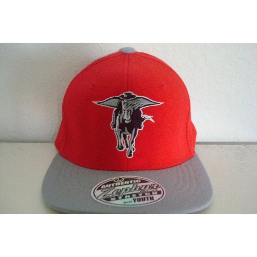 UNLV REBELS ---YOUTH--- FITTED OSFM DEADSTOCK‎ HAT CAP VINTAGE C1